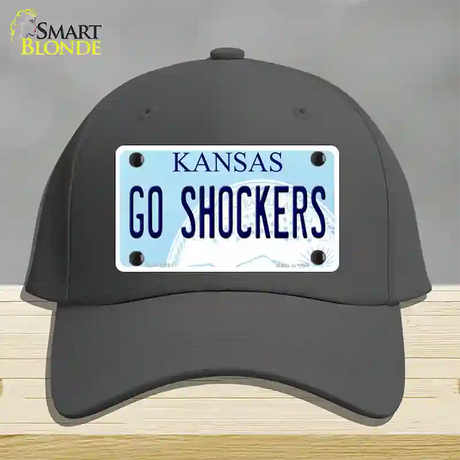 Go Shockers Novelty License Plate Hat Tag Cotton / Charcoal