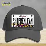 Shipmen Fan Novelty License Plate Hat Tag Cotton / Charcoal