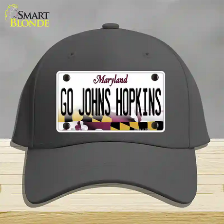 Go Johns Hopkins Novelty License Plate Hat Cotton / Charcoal