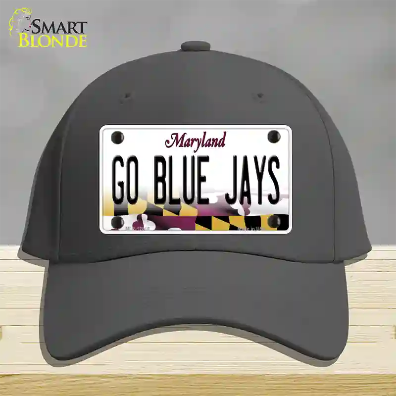 Go Blue Jays Novelty License Plate Hat Cotton / Charcoal