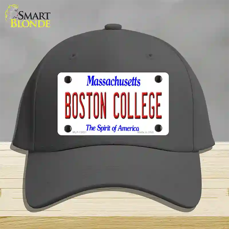 Boston College Novelty License Plate Hat Cotton / Charcoal