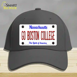 Go Boston College Novelty License Plate Hat Cotton / Charcoal