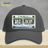 Western Michigan Novelty License Plate Hat Cotton / Charcoal