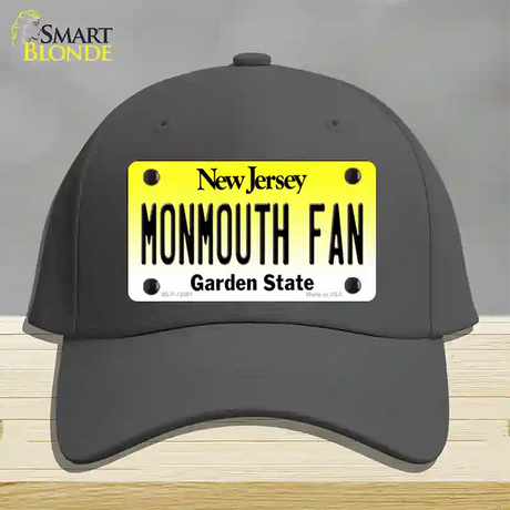 Monmouth Fan Novelty License Plate Hat Cotton / Charcoal