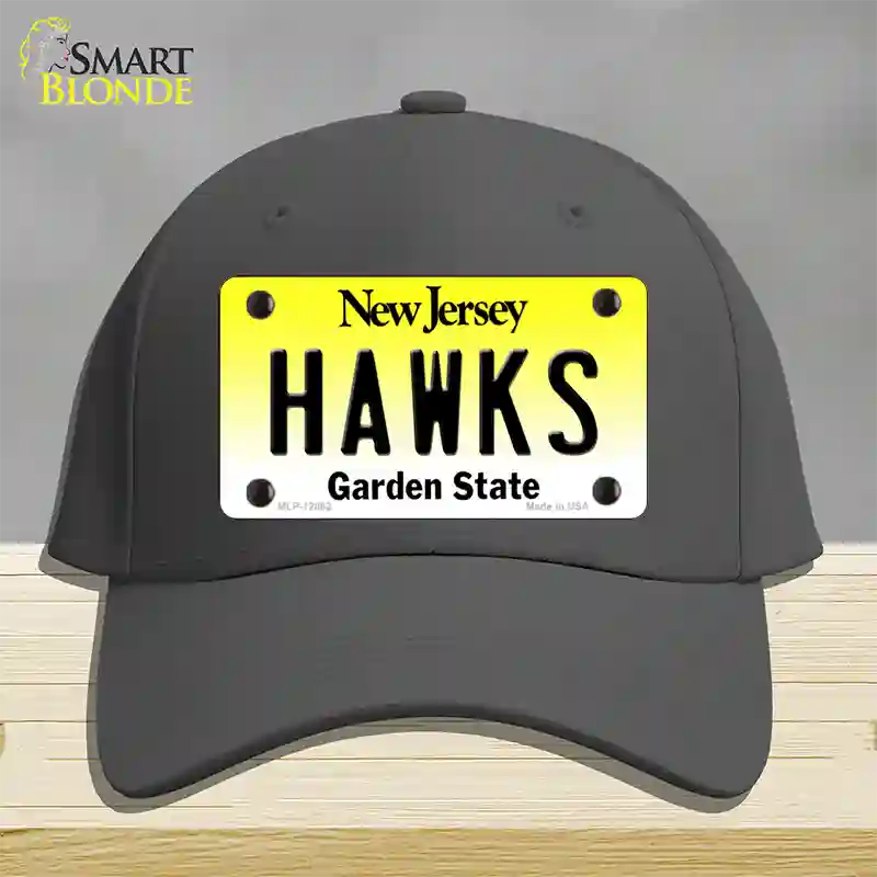 Hawks Novelty License Plate Hat Cotton / Charcoal