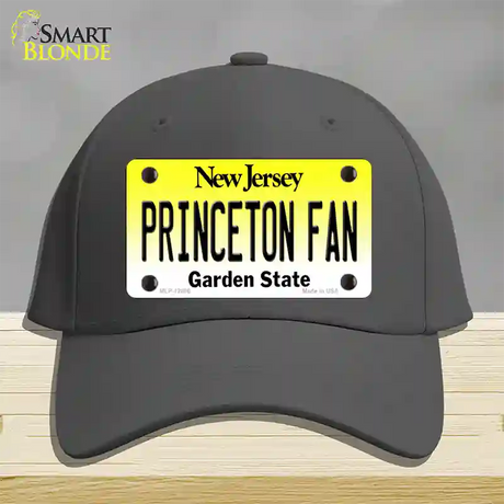 Princeton Fan Novelty License Plate Hat Cotton / Charcoal