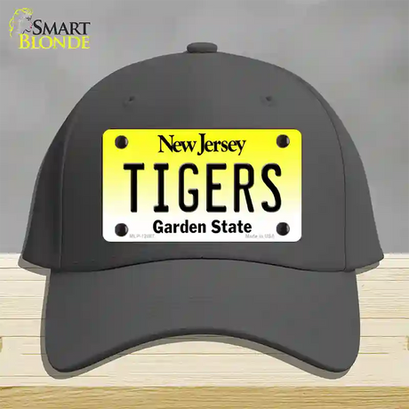 Tigers Novelty License Plate Hat Cotton / Charcoal