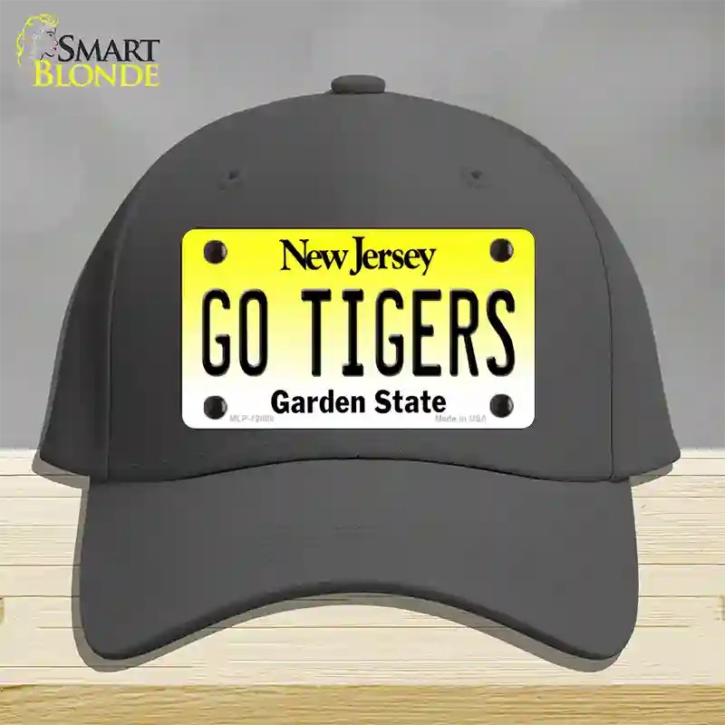 New Jersey Go Tigers Novelty License Plate Hat Cotton / Charcoal