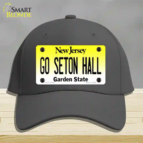 Go Seton Hall Novelty License Plate Hat Cotton / Charcoal