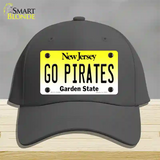 Go Pirates Novelty License Plate Hat Cotton / Charcoal