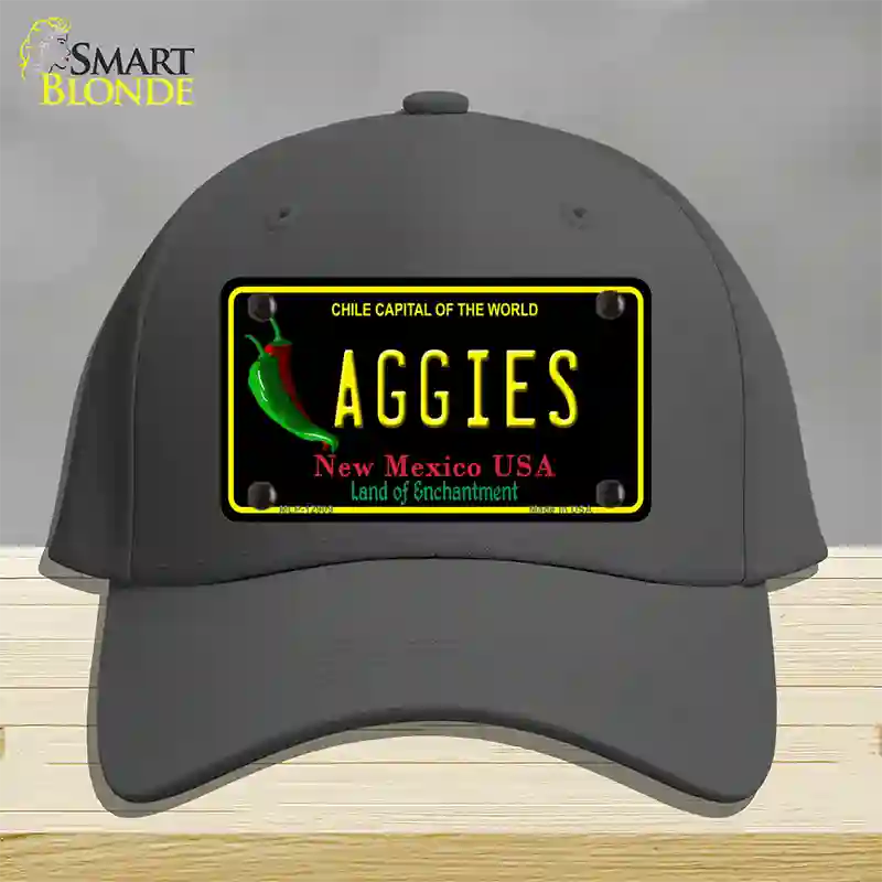 Aggies Novelty License Plate Hat Cotton / Charcoal