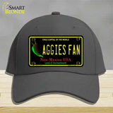 Aggies Fan Novelty License Plate Hat Cotton / Charcoal