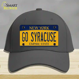 Go Syracuse Novelty License Plate Hat Cotton / Charcoal