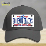 Go Demon Deacons Novelty License Plate Hat Cotton / Charcoal