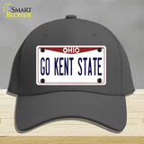 Go Kent State Novelty License Plate Hat Cotton / Charcoal