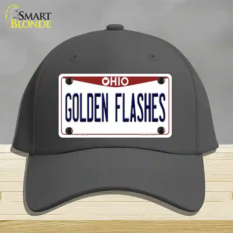 Golden Flashes Novelty License Plate Hat Cotton / Charcoal