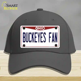 Buckeyes Fan Novelty License Plate Hat Cotton / Charcoal