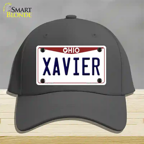 Xavier Novelty License Plate Hat Cotton / Charcoal