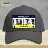 Nittany Lions Fan Novelty License Plate Hat Cotton / Charcoal