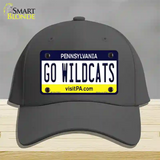 Go Wildcats Pennsylvania Novelty License Plate Hat Cotton / Charcoal