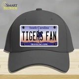 South Carolina Plate Tigers Fan Novelty License Plate Hat Cotton / Charcoal