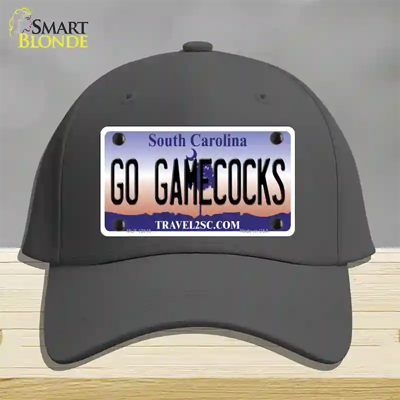 Go Gamecocks Novelty License Plate Hat Cotton / Charcoal