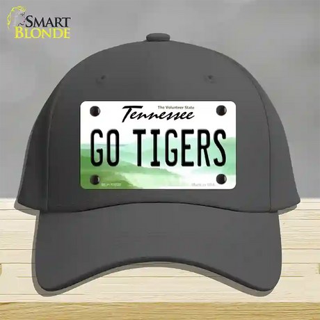 Tennessee Go Tigers Novelty License Plate Hat Cotton / Charcoal