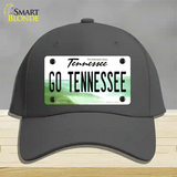 Go Tennessee Novelty License Plate Hat Cotton / Charcoal