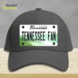 Tennessee Fan Novelty License Plate Hat Cotton / Charcoal