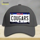 Cougars Novelty License Plate Hat Cotton / Charcoal