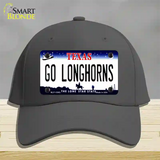 Go Longhorns Novelty License Plate Hat Cotton / Charcoal