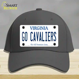 Go Cavaliers Novelty License Plate Hat Cotton / Charcoal