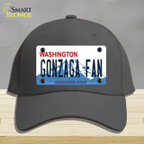 Gonzaga Fan Novelty License Plate Hat Cotton / Charcoal