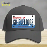 Go Bulldogs Washington Novelty License Plate Hat Cotton / Charcoal