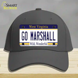 Go Marshall Novelty License Plate Hat Cotton / Charcoal