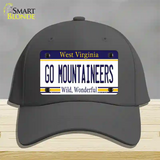 Go Mountaineers Novelty License Plate Hat Cotton / Charcoal