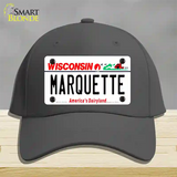 Marquette Novelty License Plate Hat Cotton / Charcoal