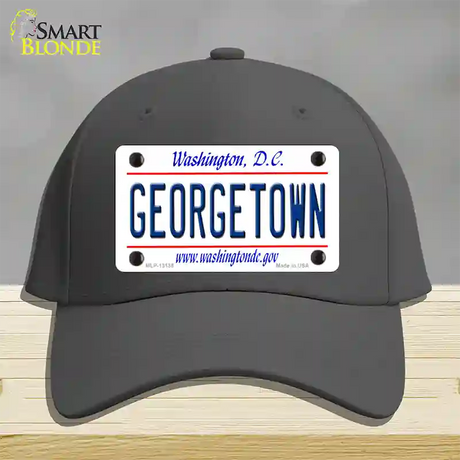 Georgetown Novelty License Plate Hat Cotton / Charcoal