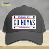 Go Hoyas Novelty License Plate Hat Cotton / Charcoal