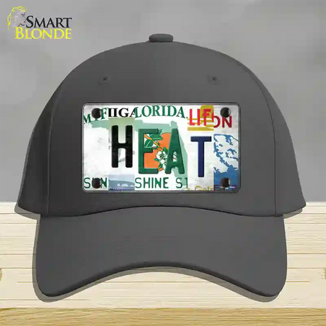 Heat Strip Art Novelty License Plate Hat Tag Cotton / Charcoal