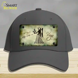 Virgo Zodiac Novelty License Plate Hat Cotton / Charcoal