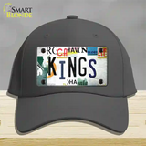 Kings Hockey Strip Art Novelty License Plate Hat Tag Cotton / Charcoal