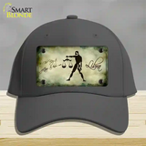 Libra Zodiac Novelty License Plate Hat Cotton / Charcoal