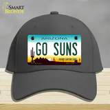 Go Suns Novelty License Plate Hat Tag Cotton / Charcoal