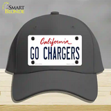 Go Chargers Novelty License Plate Hat Tag Cotton / Charcoal