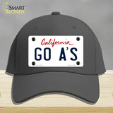 Go Athletics Novelty License Plate Hat Tag Cotton / Charcoal