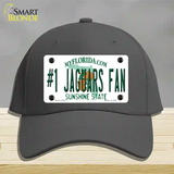 Number 1 Jaguars Fan Novelty License Plate Hat Tag Cotton / Charcoal