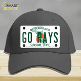 Go Rays Novelty License Plate Hat Tag Cotton / Charcoal