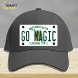 Go Magic Novelty License Plate Hat Tag Cotton / Charcoal