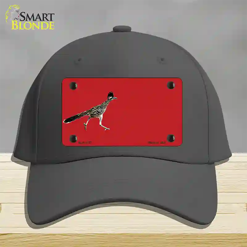 Roadrunner Offset Novelty License Plate Hat Cotton / Charcoal